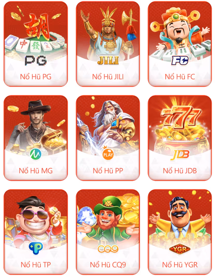Sảnh Nổ Hũ đổi thưởng UY8